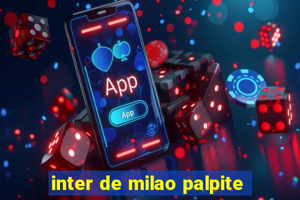 inter de milao palpite